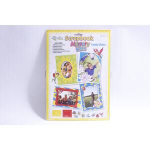 Family Wishes, Scrapbook Memory Kit, Background Sheets, Photo Frames, Cutouts
